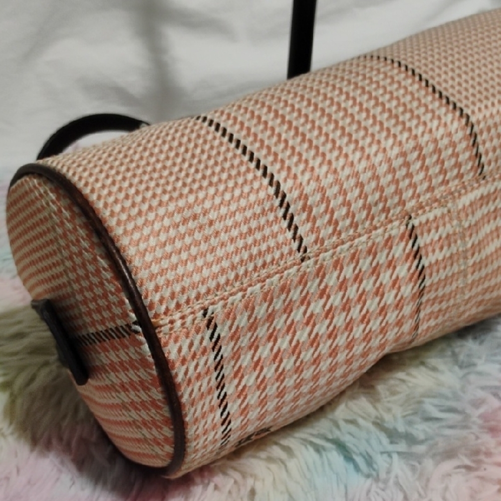 (#32) SALE! Lauren Ralph Lauren Y2K Houndstooth Pretty Shoulder/Handbag - Picture 7 of 14